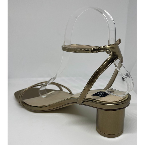 WHITE HOUSE BLACK MARKET Cindy Bronze Strappy Sandal - Picture 8 of 15